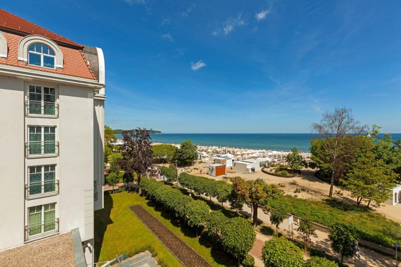 Sheraton Sopot Hotel Kültér fotó View of the Baltic Sea from the hotel